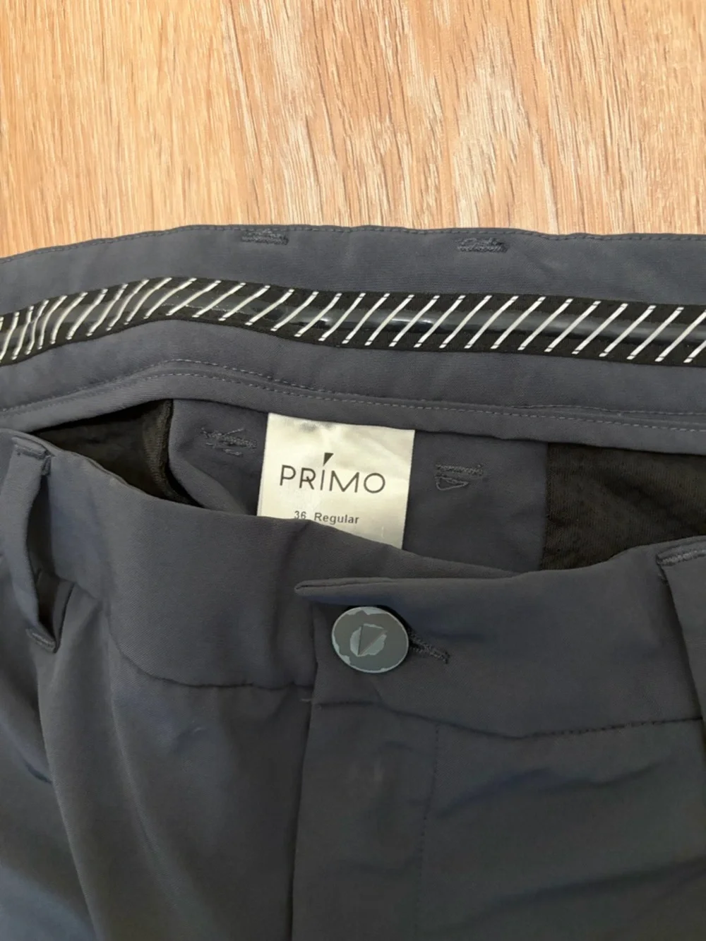 Men's Black Chinos - Sleek Stretch Performance